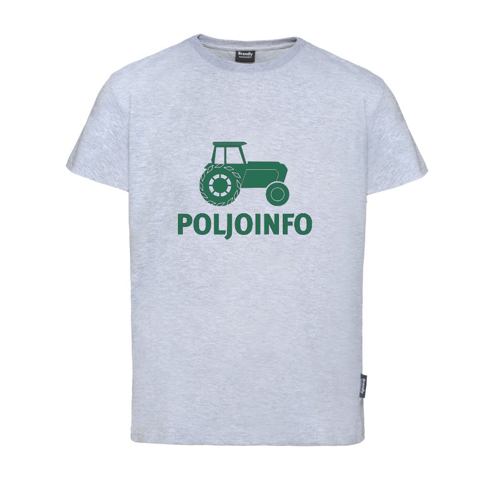 Majica kratkih rukava - veliki logo zeleni